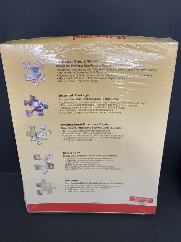 2000 MyPersonal Organization & MyCreative Communication Suite Windows 95 New gallery