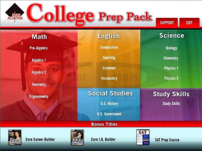 Physics 1 & 2 Sciences + Addl Core Curriculum Subjects Learning PC Software gallery