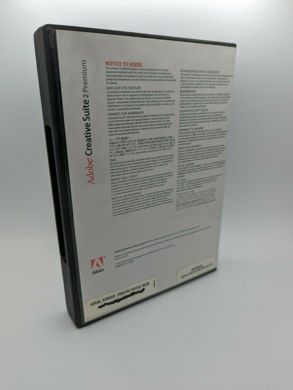 Adobe Creative Suite 2 Premium Windows Education 6 CDS Serial Number #B6 gallery
