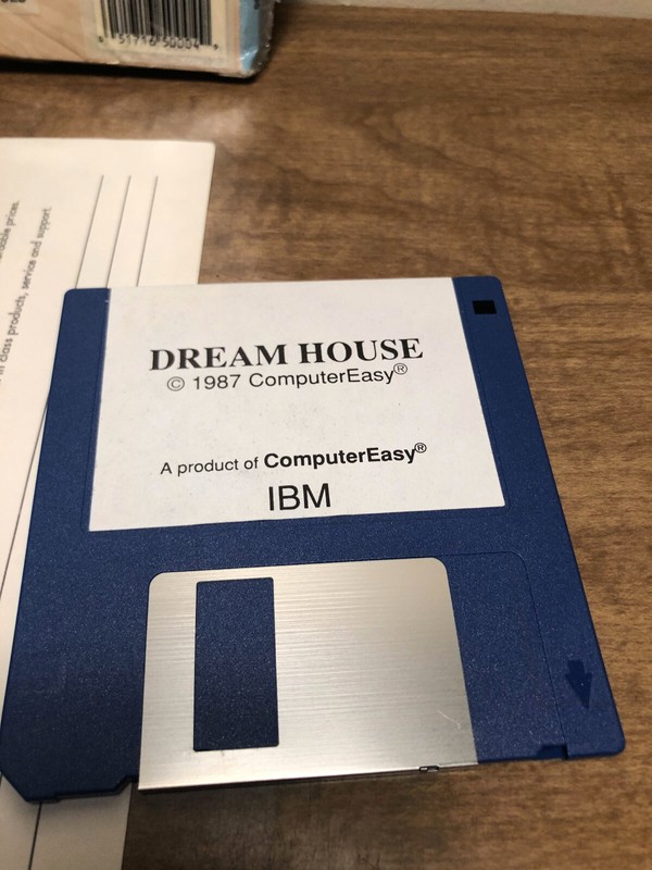 VTG Dream House Architectural Drawing Program For IBM PC 3.5" Disk gallery