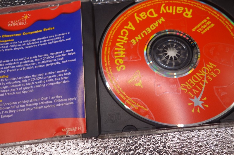 Madeline; Rainy Day Activities. Windows 95/98/3.1 & Macintosh CD-Rom. gallery