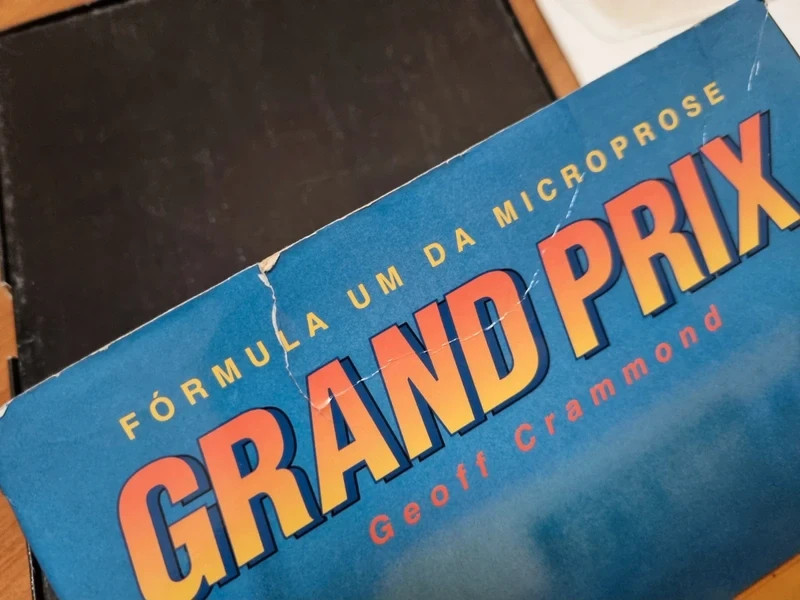 Grand Prix Microprose PC Big Box portuguese game IBM computer vintage gallery