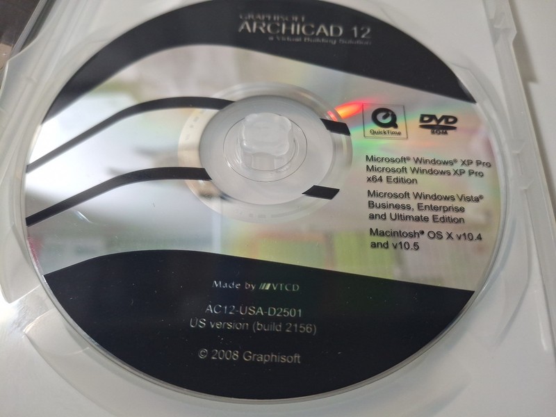 Archicad 12 DVD with Getting Started and Reference Guide gallery