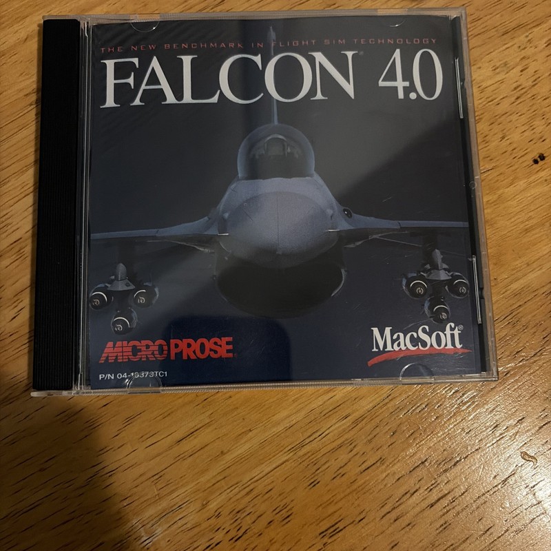 Falcon 4.0 (Macintosh, 1998) CD-ROM Game, FREE 2-3 Day Ship!!!