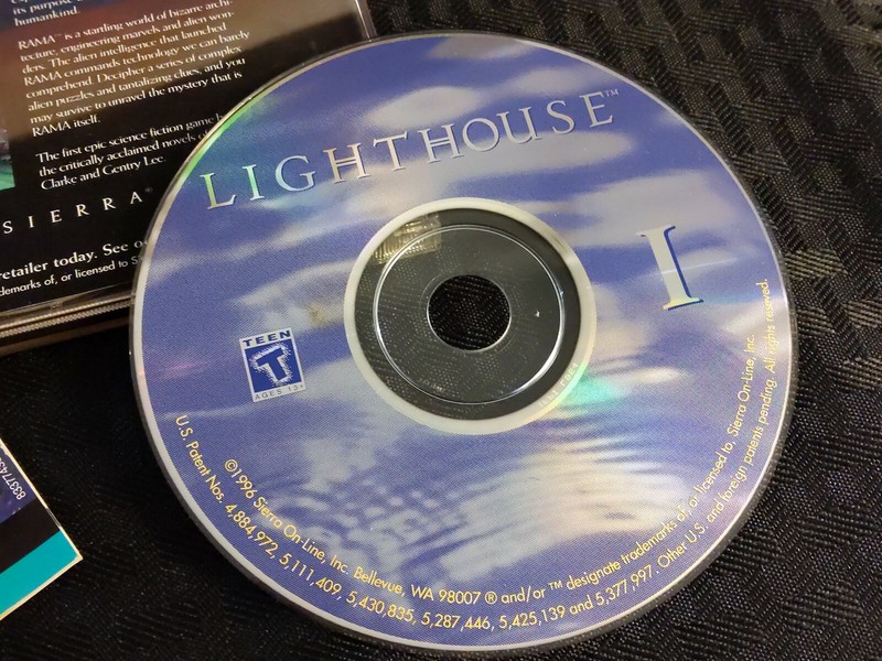 Vintage 1996 Sierra Lighthouse: The Dark Being CD gallery