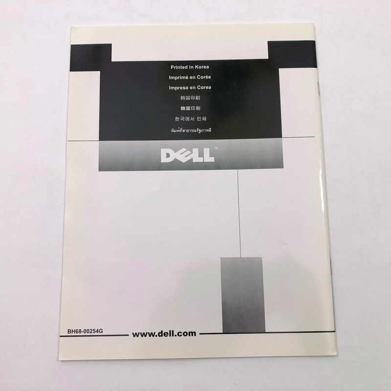 Dell E770s Color Monitor Quick Setup Guide and Displays in Multi Languages gallery