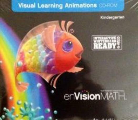 EnVision Math: Visual Learning Animations Kindergarten PC MAC CD teaching tools!