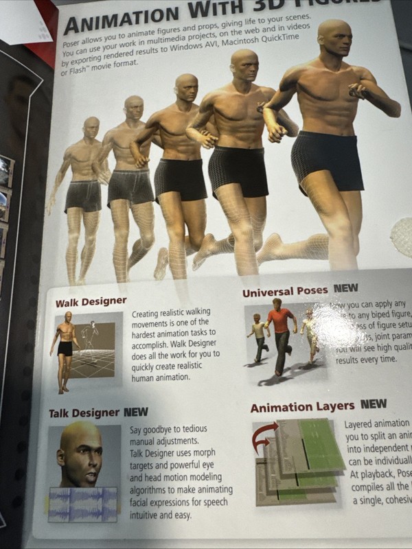 E frontier Poser 7 3D Figure Design & Animation Software Windows & MAC gallery