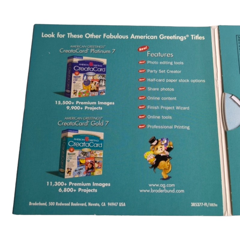 American Greetings Scrapbooks & More CD Version 7 Photo Edition 2002 gallery