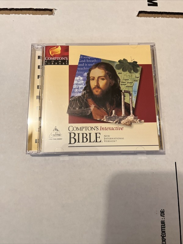 Compton’s Interactive Bible Version 1.0 CD ROM New International Version
