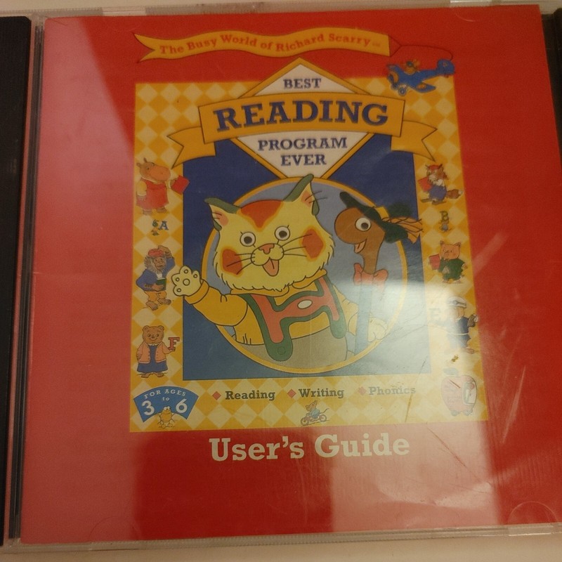 Richard Scarry Best Reading Program Ever CD Users Guide
