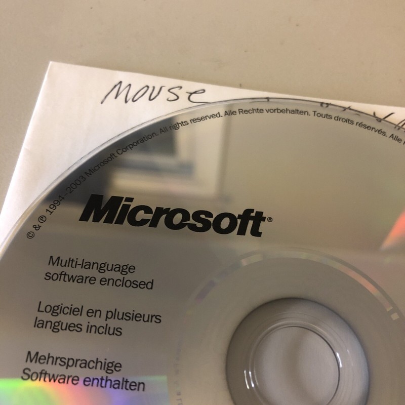 Microsoft IntelliType Keyboard Pro 5.0 & IntelliPoint Mouse Software Drivers CD gallery