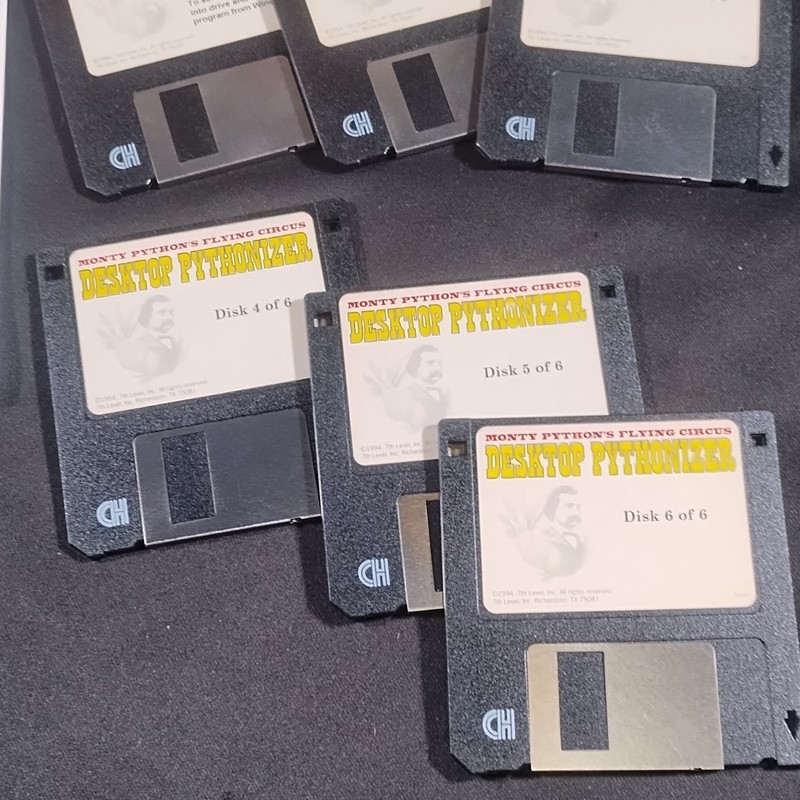 7th Level Monty Python's Flying Circus Desktop Pythonizer 3.5" Floppy Windows gallery
