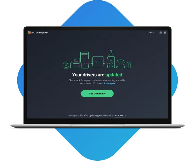 AVG Driver Updater 1 Device 1 Year Subscription (Windows Only) Deliver by EMAIL gallery
