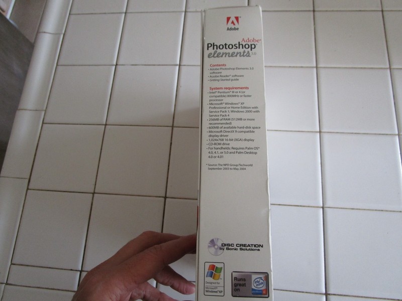 Adobe Photoshop Elements 3.0 - New in Factory Sealed Retail Box 788069061001 gallery