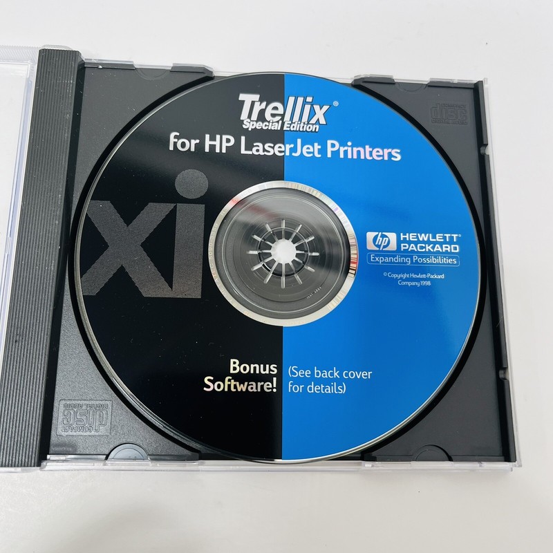 Trellix Hewlett Packard HP LaserJet Printers Windows 95 98 & NT 4.0 Cd-rom 1998 gallery
