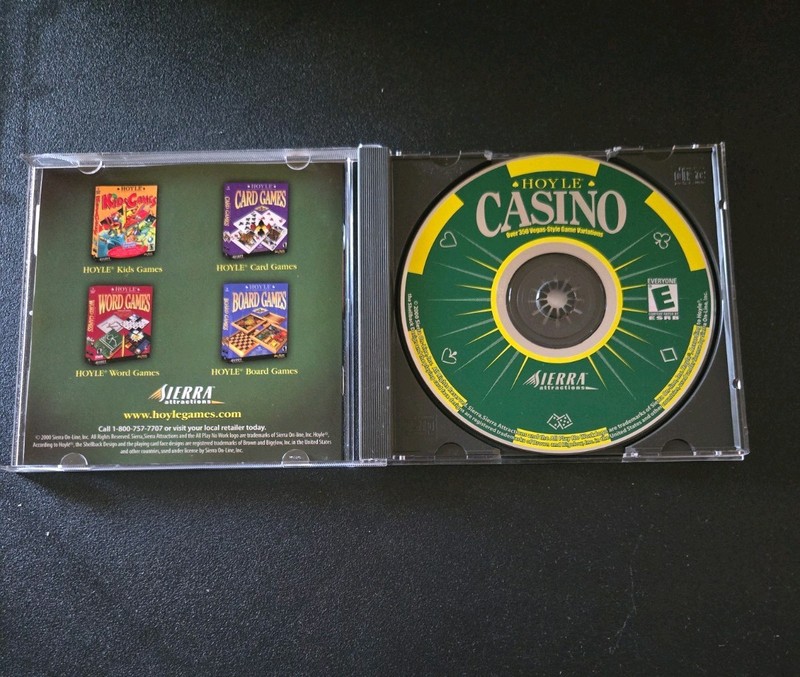 Hoyle Casino PC CD-ROM Sierra Tested Complete Jewel Case gallery