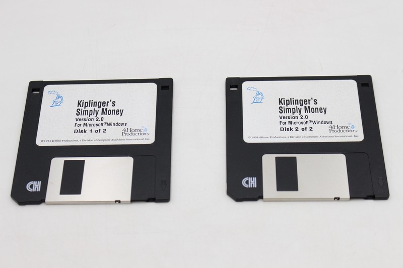 Kiplinger's CA Simply Money ACCOUNTING FINANCE SOFTWARE Windows Retro RETAIL BOX gallery
