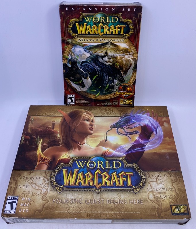 World of WarCraft Battle Chest + Mists Pandaria Expansion COLLECTIBLE ONLY