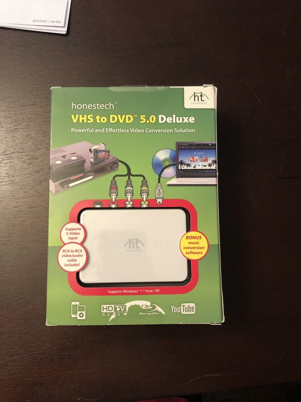 Honestech VHS to DVD 5.0 Deluxe Powerful & Effortless Video Conversion Solution