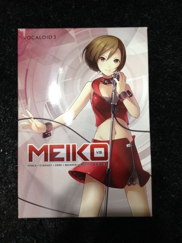 CRYPTON VOCALOID3 DVD MEIKO V3 DVD Software Windows Mac Meiko Japan DTM Cry-8154