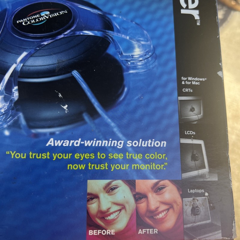 Pantone ColorVision Spyder Pro Install Software. (Excellent) Open Box NEW gallery