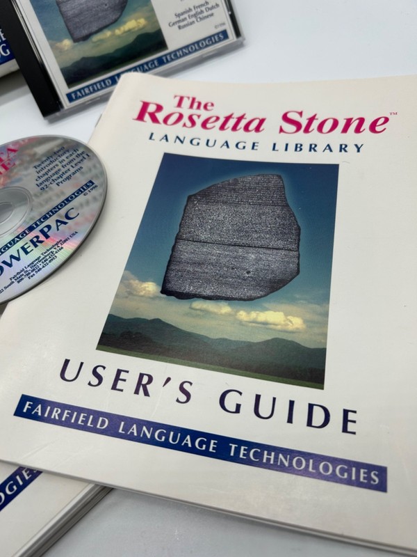 Rosetta Stone Power Pac Language Library CD-Rom Spanish German French German + gallery