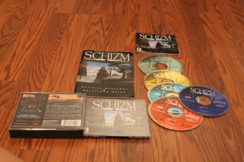 Schizm Mysterious Journey (PC, 2001) CD-ROM Game with manual