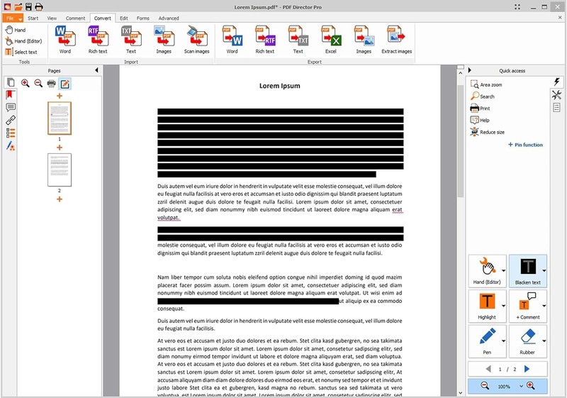 PDF Director 2 Plus - Edit, Create, Scan and Convert PDFs - with Win 11, 10, ... gallery