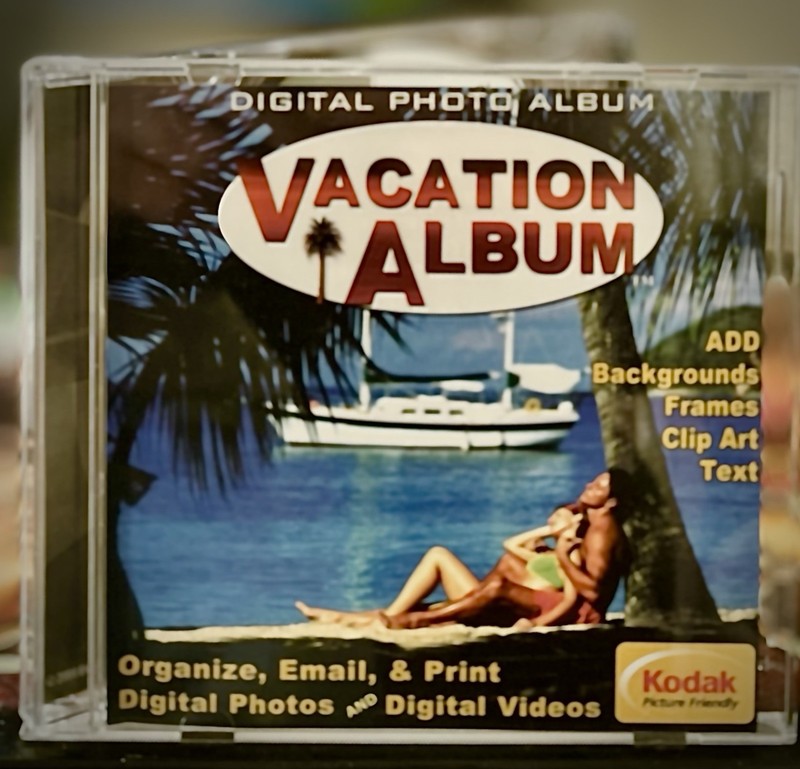 Kodak Digital Photo Album 3D ScreenSaver PC CD WIN Software Vacation Album FS