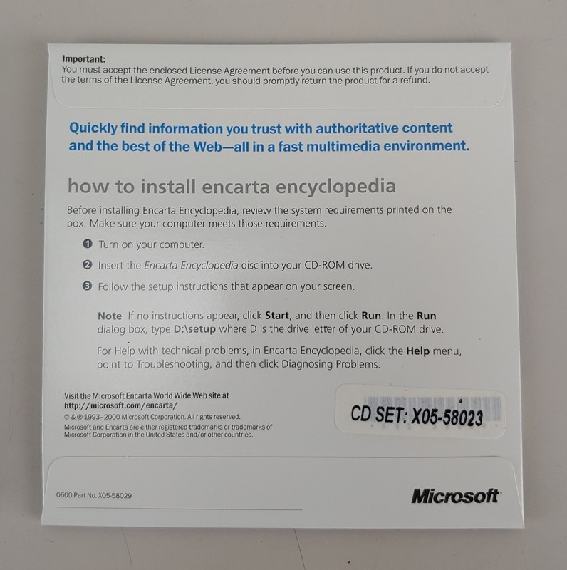 Microsoft Office 2000 Professional W/ Product Key & Encarta 2001 gallery