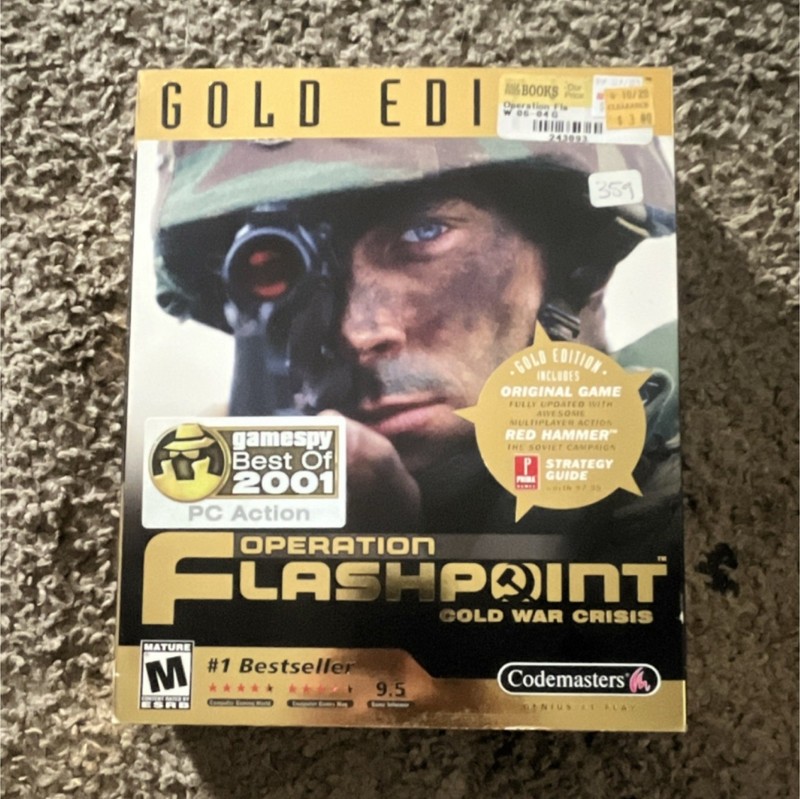 Codemasters Operation Flashpoint Gold Edition PC Game CD Windows English