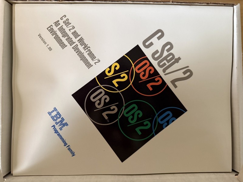 RARE OS/2 C Developers’s WorkSet/2 - 3.5” Diskettes gallery
