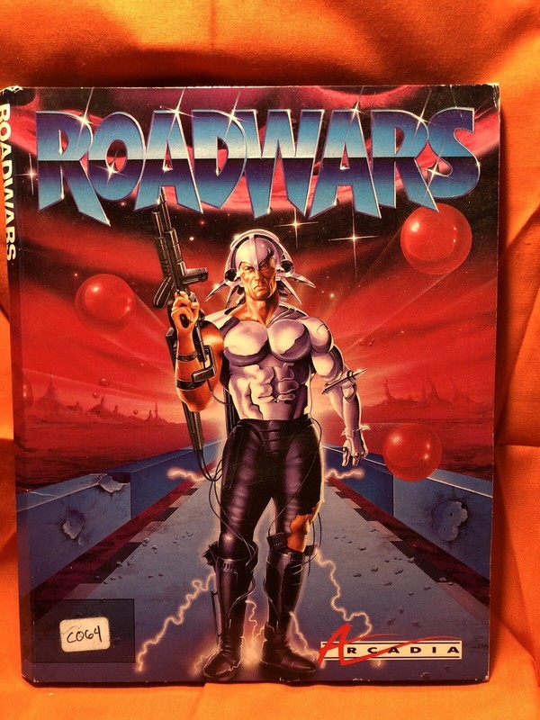 Roadwars Commodore 64/128 C64 Game with cardboard case and booklet – UnTested