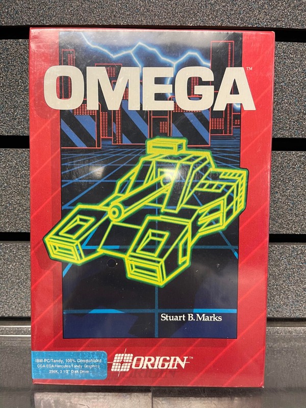 Omega | Origin | IBM-PC/Tandy CGA/EGA 3-1/2″ | New & Sealed | Ships Fast