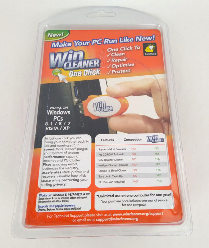 Win Cleaner One Click USB Repair Windows PCs 8.1, 8, 7, Vista, XP Speed-Up gallery