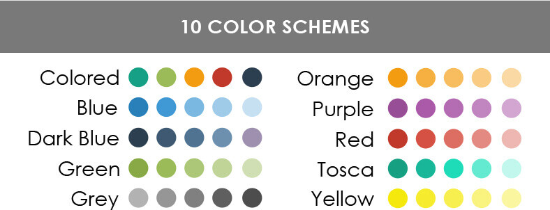 Powerpoint templates for professional Microsoft Powerpoint presentations - V2 gallery