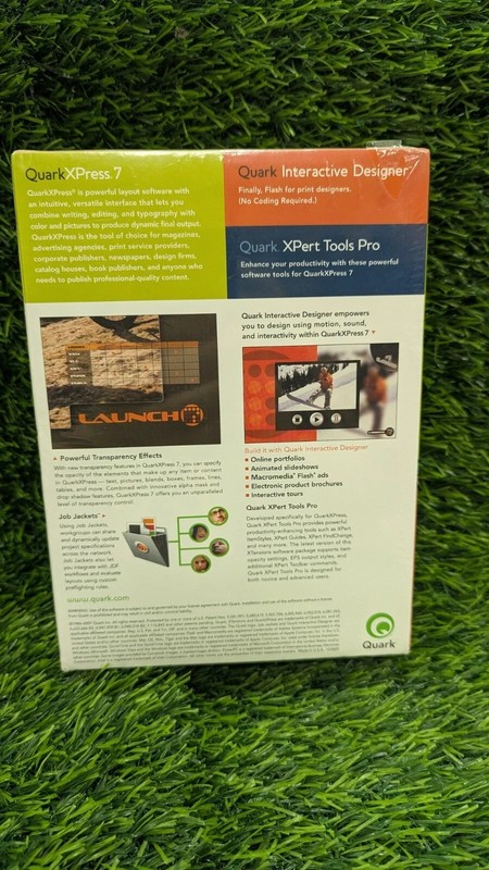 Brand New QuarkXPress 7 for Mac AND Windows Factory Sealed gallery