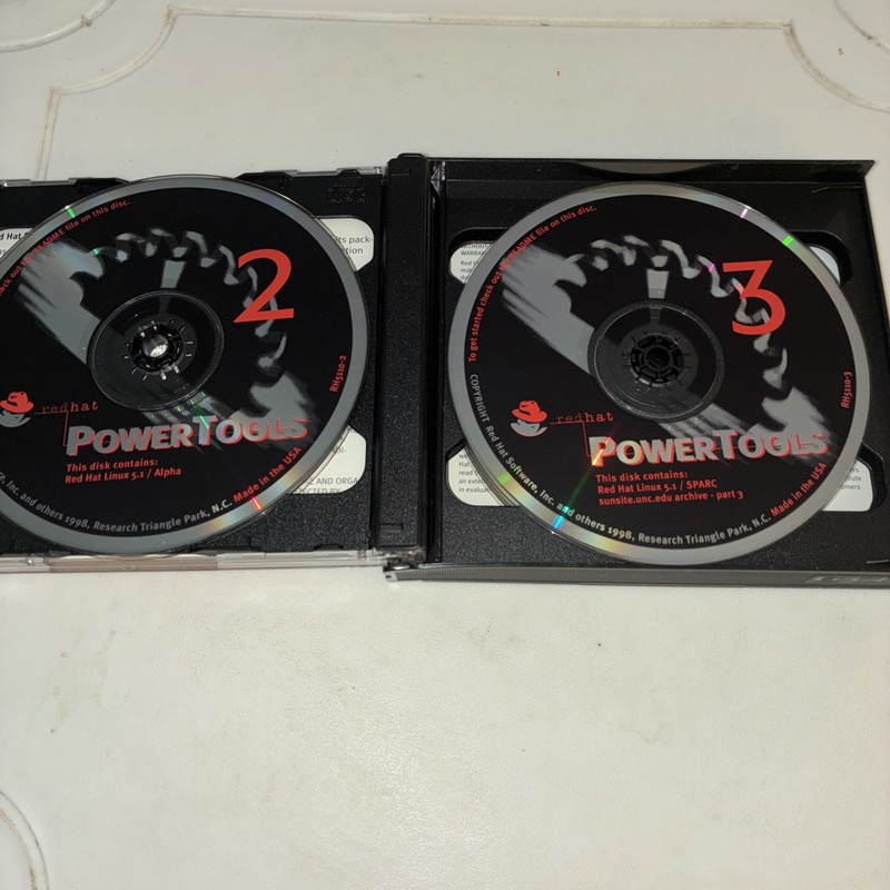 Red Hat Power Tools Linux 5.1 Operating System - 6 CD-ROM Set - No Booklets gallery