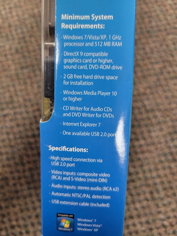 Roxio Easy VHS to DVD for Windows Create DVD Movies from VHS, Hi8 & V8 NEW gallery