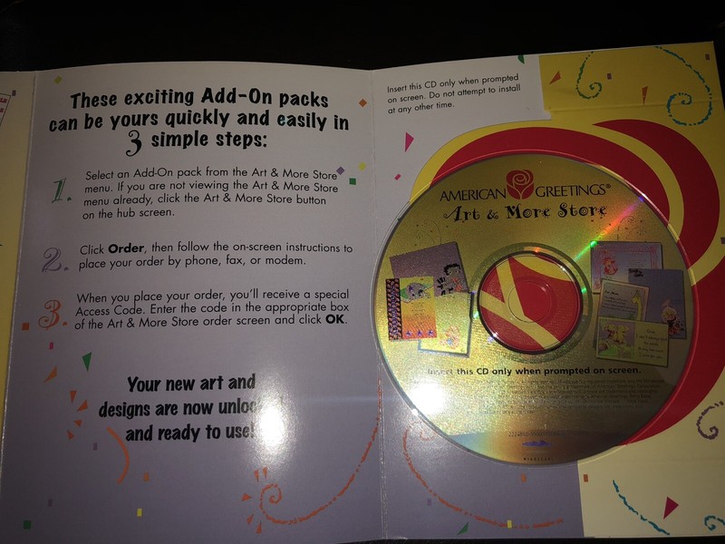 American Greetings Art & More Store Collection CD, PC-ROM, 1998 GREAT CONDITION gallery