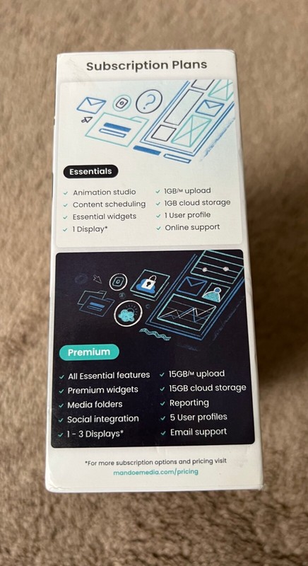   New Mandoe Instant Media Player Instant Digital Signage Premium gallery