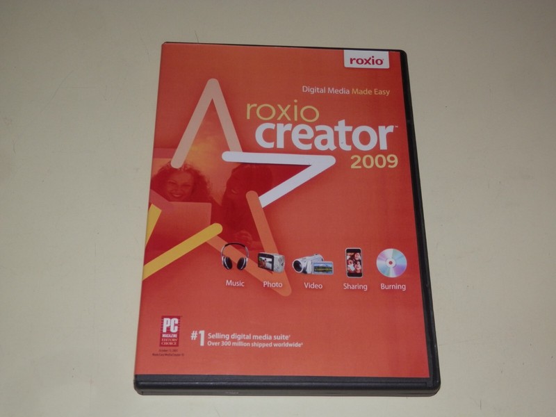 Roxio Creator 2009 Software and USB Video Capture