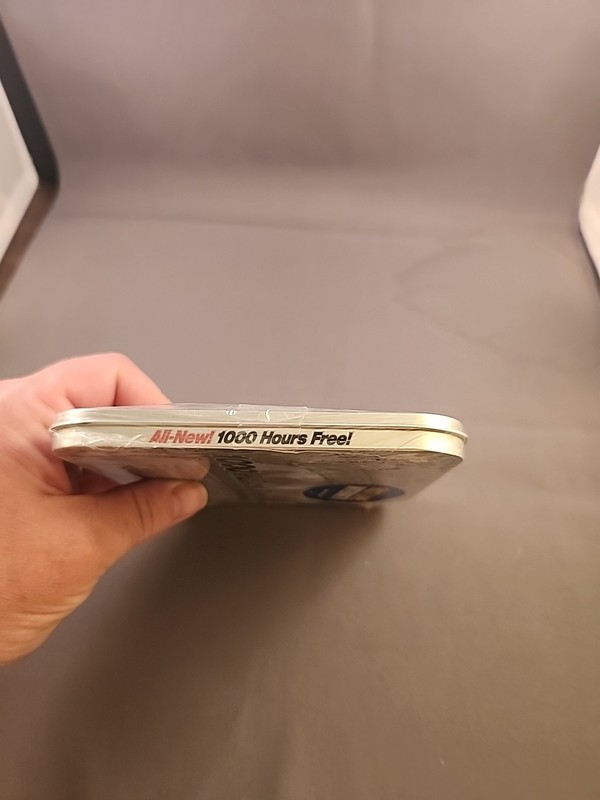 AOL 6.0 1000 Hours Now No Credit Card CD Computer Software Sealed Silver Tin👀 gallery