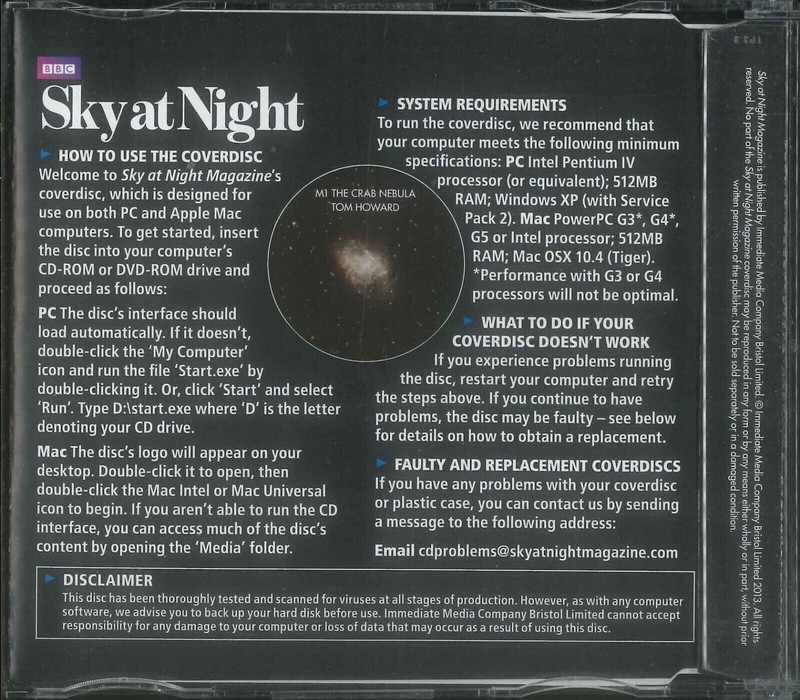 BBC Sky at Night CD-ROM, Classic Episode 1972, #97 June 2013, Windows, Mac gallery
