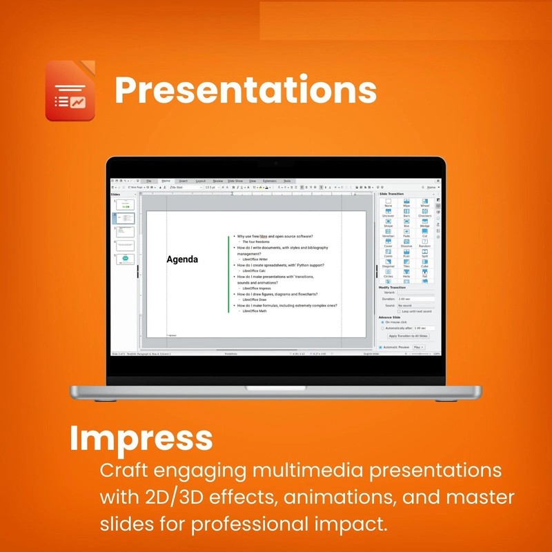 LibreOffice Software Suite 2026 for MacOS, Ideal for Home Students Business gallery