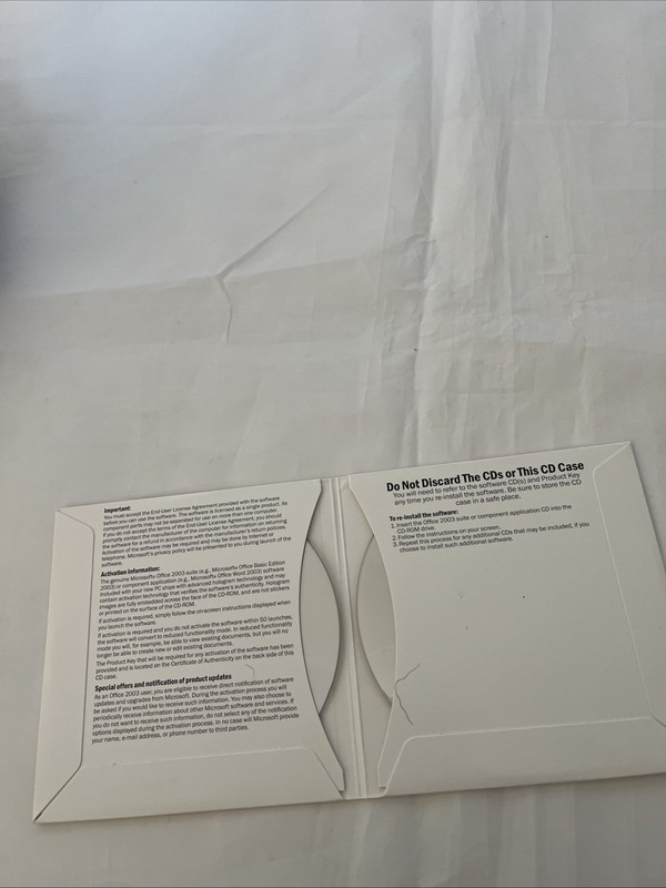 Microsoft Office Professional Edition 2003 w Business Contact Manager 2 Disc Set gallery