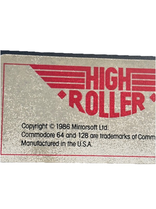 High Roller Commodore 64 C64 Game gallery