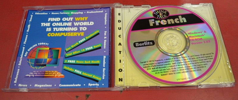 Berlitz Think & Talk French Version 2.0 (PC CD-ROM, 1997) gallery