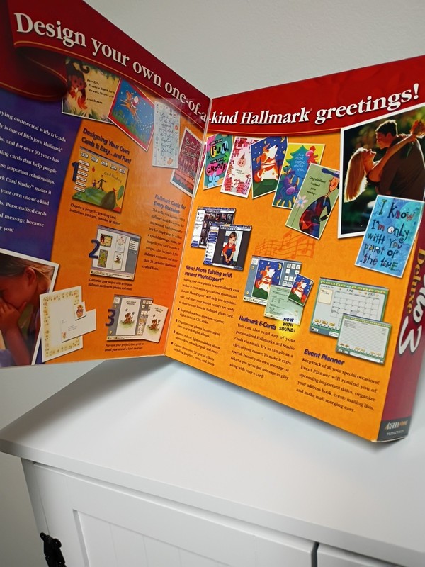 Hallmark Card Studio 3 Deluxe 2001 Vintage Sealed New In Box gallery